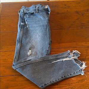 Gap Distressed Blue Jeans